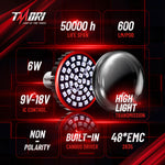 Upgraded 1157 Motorcycle LED Turn Signals Super Bright Bulbs Compatible for HarleyDavidson Motorcycles Bullet Style Blinker Lamp*2 with 2 Smoke Bullet Lens Covers