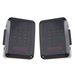 LED Tail Lights Compatibility for 2007-2018 Jeep Wrangler JK JKU Smoked LED Tail Lights