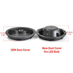 TMORI Fit for Chevrolet Equinox 2017 2018 LED Bulb Dust Cover Seal Cap Waterproof OEM Design