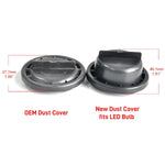 TMORI LED Bulb Dustproof Cover Waterproof Seal Cap Fit for Jeep Compass Bright Regular Light