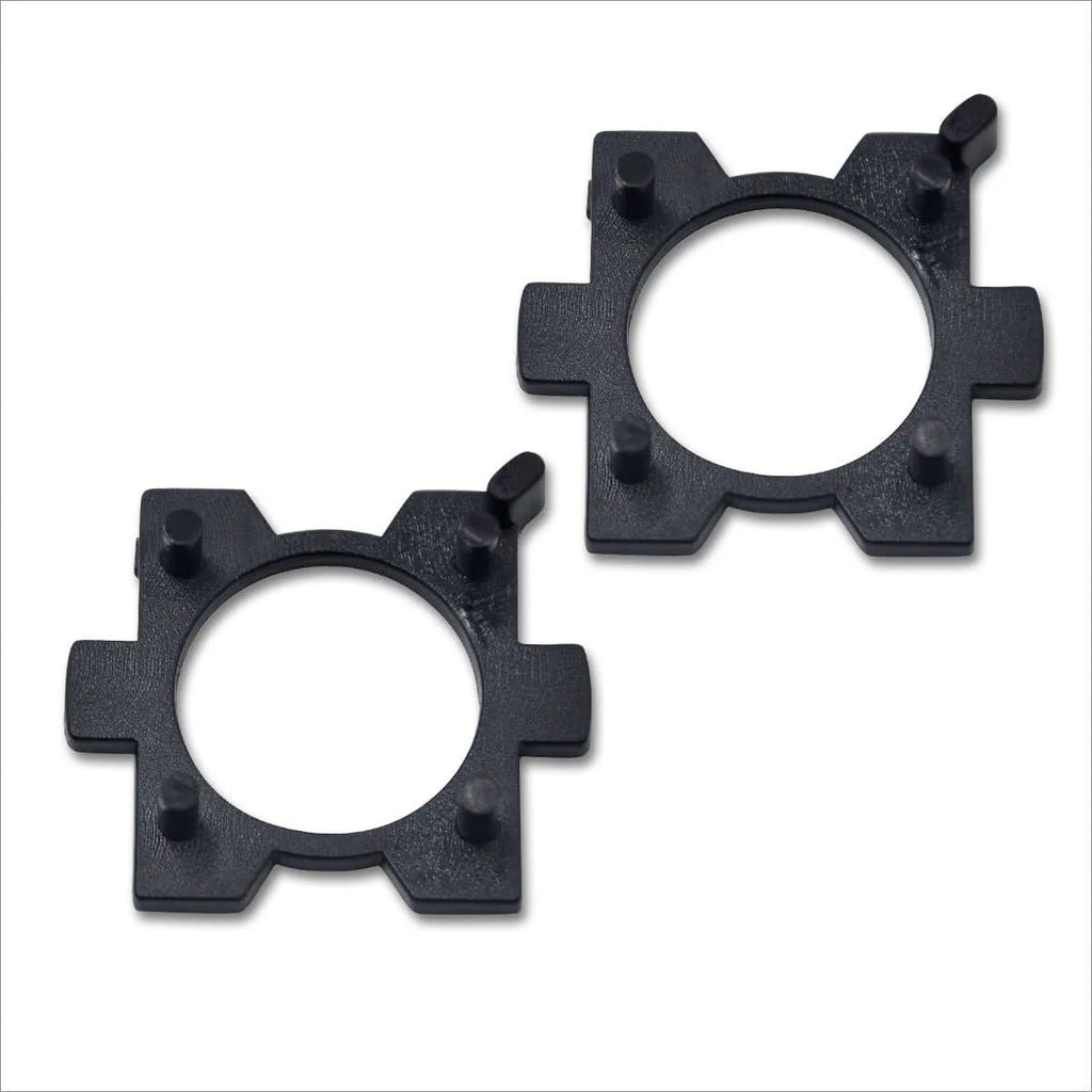 TMORI 2x H7 LED Bulb Holder Adapter Retainer Fit For Mazda