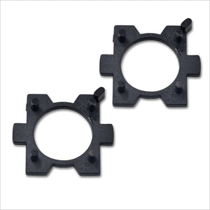 TMORI 2x H7 LED Bulb Holder Adapter Retainer Fit For Mazda