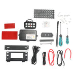 Tmori Universal 12V Auxiliary 8 Gang Switch Panel with Automatic Dimmable