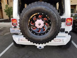 LED Third Brake Lights/ LED Ring High Mount Stop 3rd Tail Light for 1997-2018 Jeep Wrangler JK JKU LJ YJ CJ