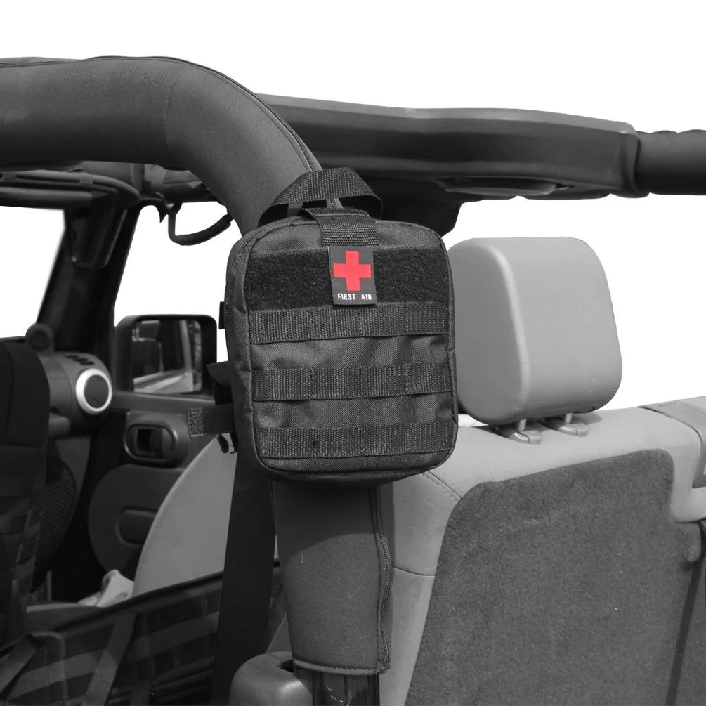 Roll Bar First Aid Kit Emergency Storage Bag