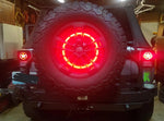 LED Third Brake Lights/ LED Ring High Mount Stop 3rd Tail Light for 1997-2018 Jeep Wrangler JK JKU LJ YJ CJ