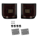 Jeep Gladiator Half-Round 70W LED Taillights (No Blind Spot Monitoring) (2Pcs/Set)