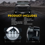 4" Led Fog Lights For 1997-2018 Jeep Wrangler TJ JL JK JKU (2pcs/set)