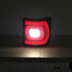 Jeep Gladiator Half-Round 70W LED Taillights (No Blind Spot Monitoring) (2Pcs/Set)