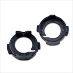 TMORI 2x H7 LED Bulb Holder Adapter Retainer Fit for Hyundai Kia
