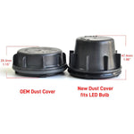 TMORI Fit for Hyundai Azera Sonata LED Bulb Dust Cover Seal Cap Waterproof OEM Design