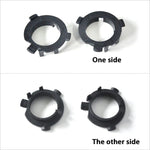 TMORI 2x H7 LED Bulb Holder Adapter Fit for Kia Hyundai Mitsubishi