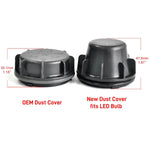 TMORI Fit for Hyundai Tucson Elantra LED Bulb Dust Cover Seal Cap Waterproof OEM Design