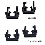 TMORI 2x H1 LED Bulb Holder Adapter Retainer Fit for Ford Focus