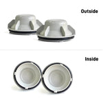 TMORI Fit for Toyota Highlander Lexus LX570 LED Bulb Dust Cover Seal Cap Waterproof OEM Design