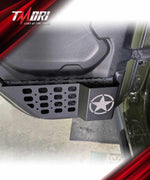 Jeep Metal Front & Rear Door Storage Box for 2018-2025 Jeep Wrangler JL JLU 4XE and Gladiator JT