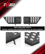 Jeep Metal Front & Rear Door Storage Box for 2018-2025 Jeep Wrangler JL JLU 4XE and Gladiator JT