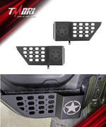 Jeep Metal Front & Rear Door Storage Box for 2018-2025 Jeep Wrangler JL JLU 4XE and Gladiator JT