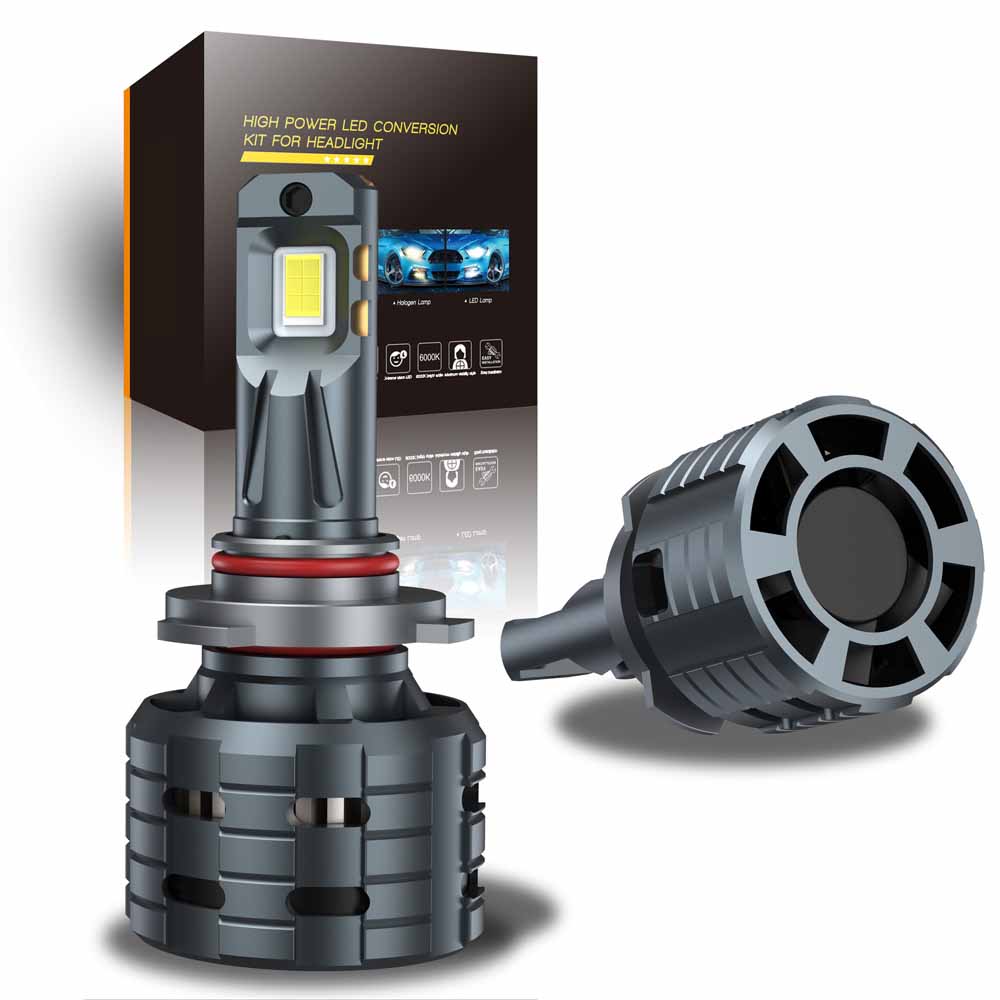 TMORI 100w 10000lm CAN bus hb3 9005 led headlight bulbs kit