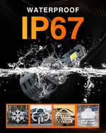 TMORI 100w 10000lm CAN bus H7 automotive led headlight bulbs kit