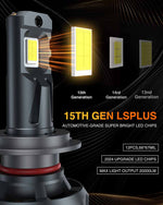 TMORI 100w 10000lm CAN bus H7 automotive led headlight bulbs kit