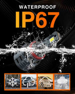 TMORI 100w 10000lm CAN bus H8 H9 H11 automotive led headlight bulbs kit