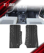 Tmori '07-'13 Jeep Wrangler JK 2-Door with Texture TPE Front & Rear Floor Mats