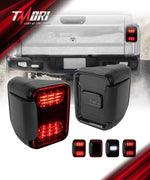 Smoked Jeep Gladiator LED Tail Lights Compatible for 2019-2025 Jeep Gladiator JT (Pair)