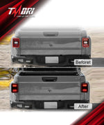 Smoked Jeep Gladiator LED Tail Lights Compatible for 2019-2025 Jeep Gladiator JT (Pair)
