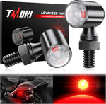 2pcs Motorcycle Turn Signals LED Indicator Light/Tail Light Mini Size Blinkers Fit for Harley Kawasaki Honda Triumph Suzuki Yamaha Cruiser
