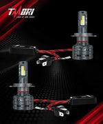 TMORI 100w 10000lm CAN bus H4 automotive led headlight bulbs kit