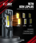 TMORI 100w 10000lm CAN bus H4 automotive led headlight bulbs kit