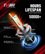 TMORI 100w 10000lm CAN bus H4 automotive led headlight bulbs kit