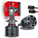 TMORI 100w 10000lm CAN bus H7 automotive led headlight bulbs kit