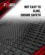 tmori '18-'25 Jeep Wrangler JL 2-Door All-Weather Front & Rear TPE Floor Mats