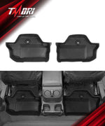 tmori '18-'25 Jeep Wrangler JL 2-Door All-Weather Front & Rear TPE Floor Mats
