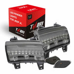 LED Fender Lights and Side Marker Lights (DOT) with Turn Signal Function for 2018-2025 Jeep Wrangler 4xe JL/JLU and Jeep Gladiator