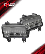 LED Fender Lights and Side Marker Lights (DOT) with Turn Signal Function for 2018-2025 Jeep Wrangler 4xe JL/JLU and Jeep Gladiator