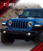 LED Fender Lights and Side Marker Lights (DOT) with Turn Signal Function for 2018-2025 Jeep Wrangler 4xe JL/JLU and Jeep Gladiator