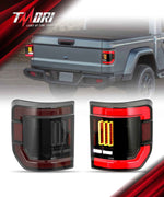 LED Tail Lights with Blind Spot Sensor Compatibility for 2019-2025 Jeep Gladiator JT (2pcs/set)