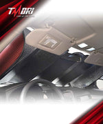 TMORI Windshield Sun Shade for Toyota RAV4 2019 2020 2021 2022 2023 2024 2025 – Custom Fit Sun Shield with Mirror Cut‑Out, Blocks Heat & UV, Foldable with Storage Pouch - Toyota RAV4 Windshield Sunshade