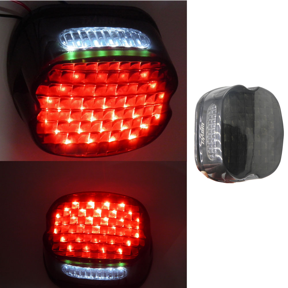 LED Tail Lights Turn Signal for Harley Fatboy Sportster Dyna Touring LED Tail Lights Turn Signal for Harley Fatboy Sportster Dyna Touring